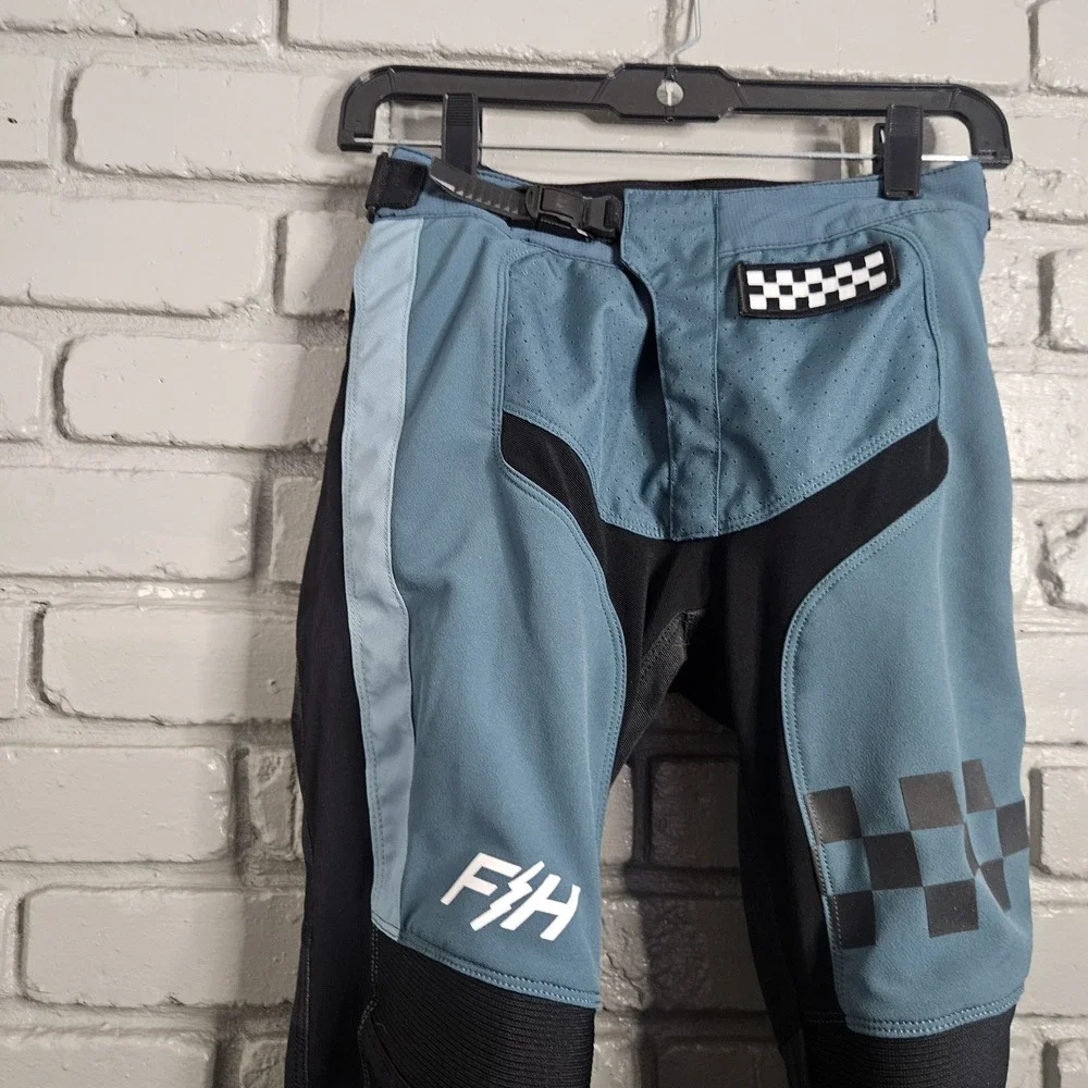 Fast House Kids Pants‎ 28 Speed Style Indigo Black Motocross Offroad Stretch